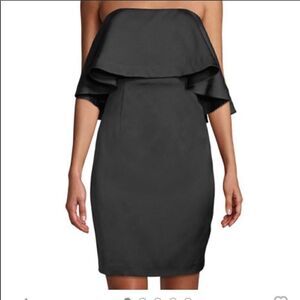 NWT Zac for Zac Posen Janey ruffle mini dress sz 4